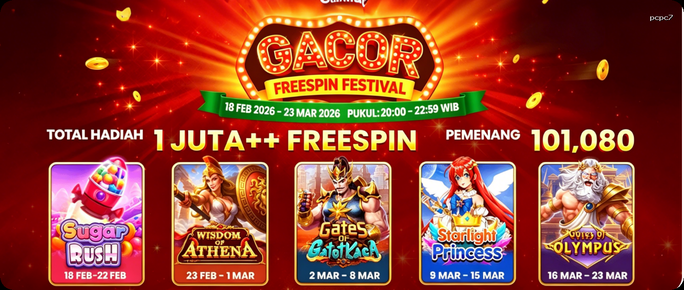 Login pcpc7 Sekarang Bonus Melimpah